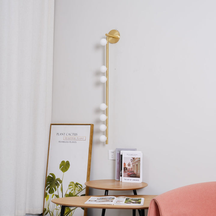 Corbin Glass Tube Wall Sconce