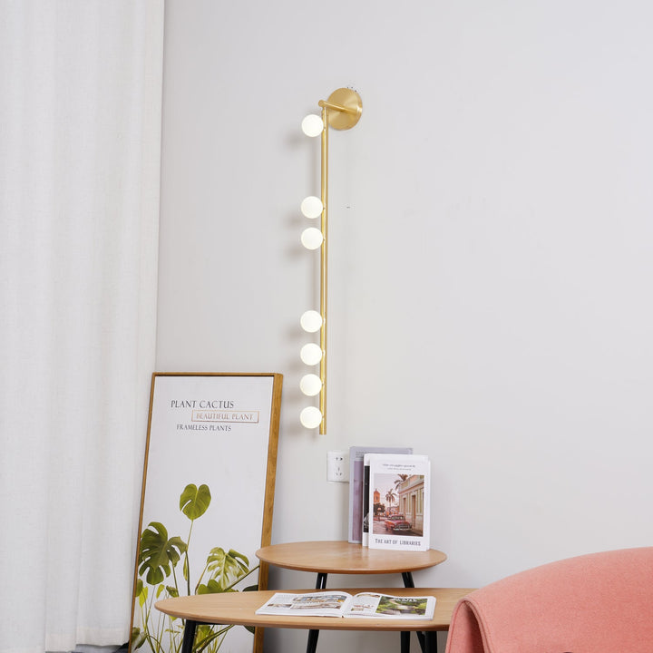Corbin Glass Tube Wall Sconce