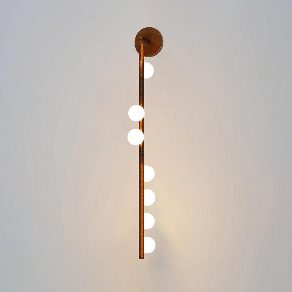Corbin Glass Tube Wall Sconce