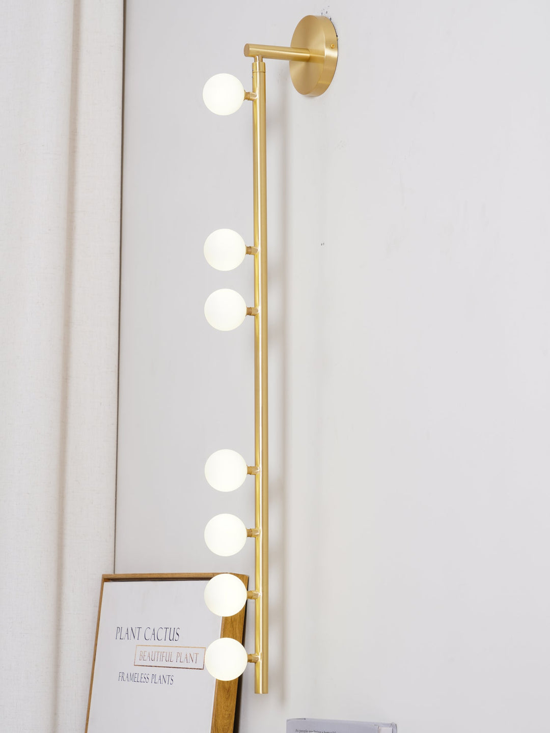 Corbin Glass Tube Wall Sconce