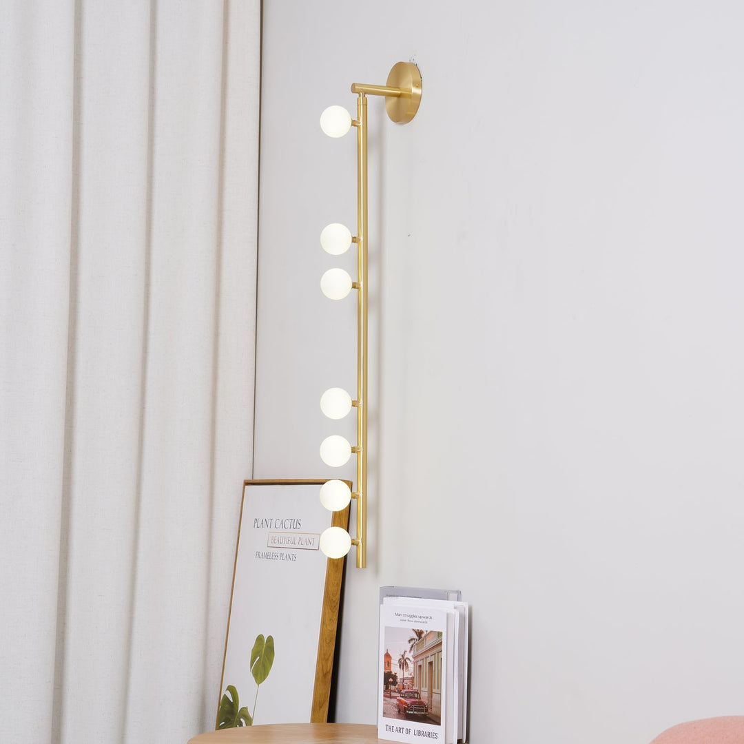 Corbin Glass Tube Wall Sconce