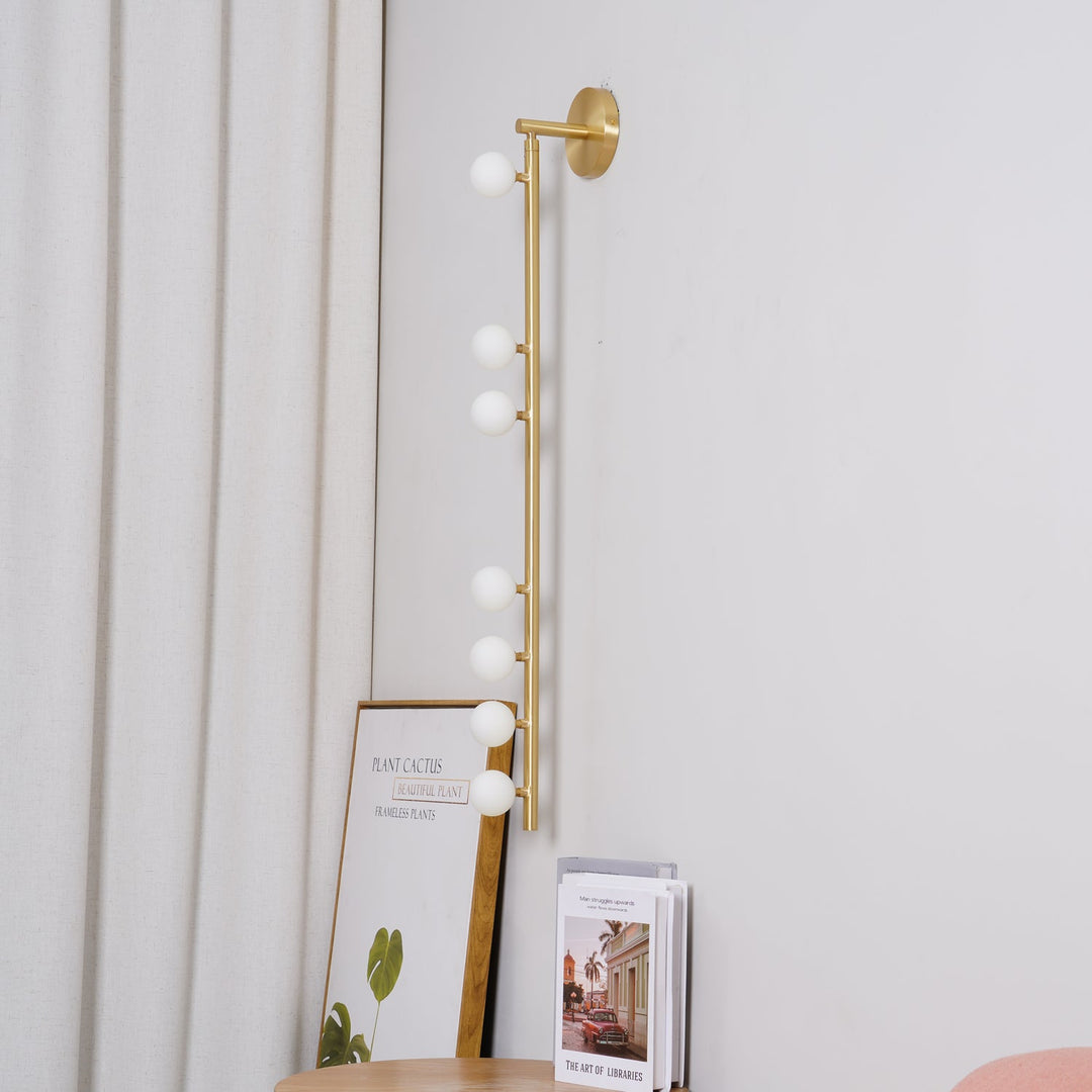 Corbin Glass Tube Wall Sconce