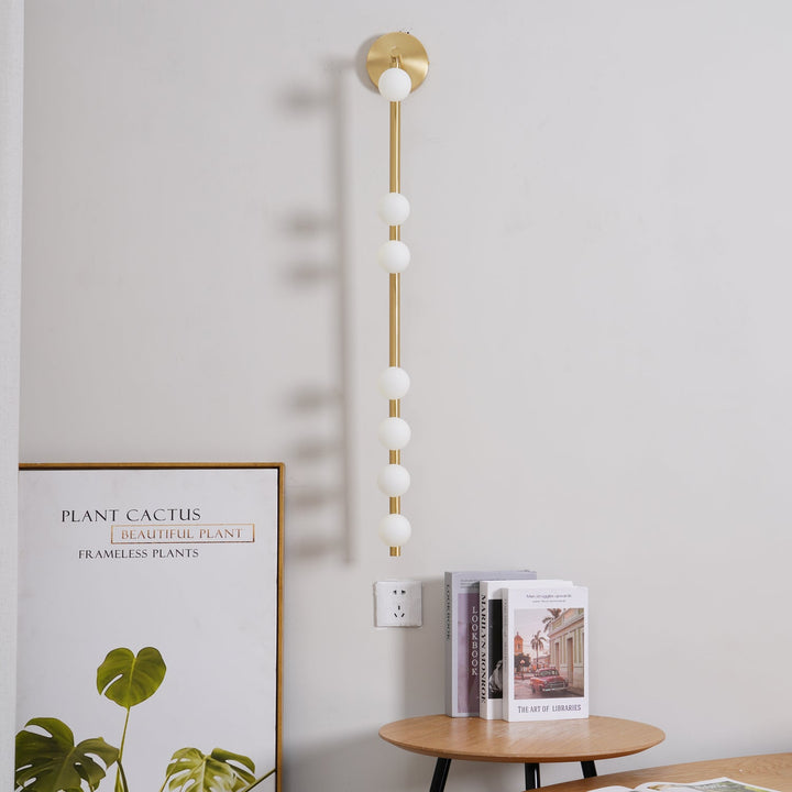 Corbin Glass Tube Wall Sconce