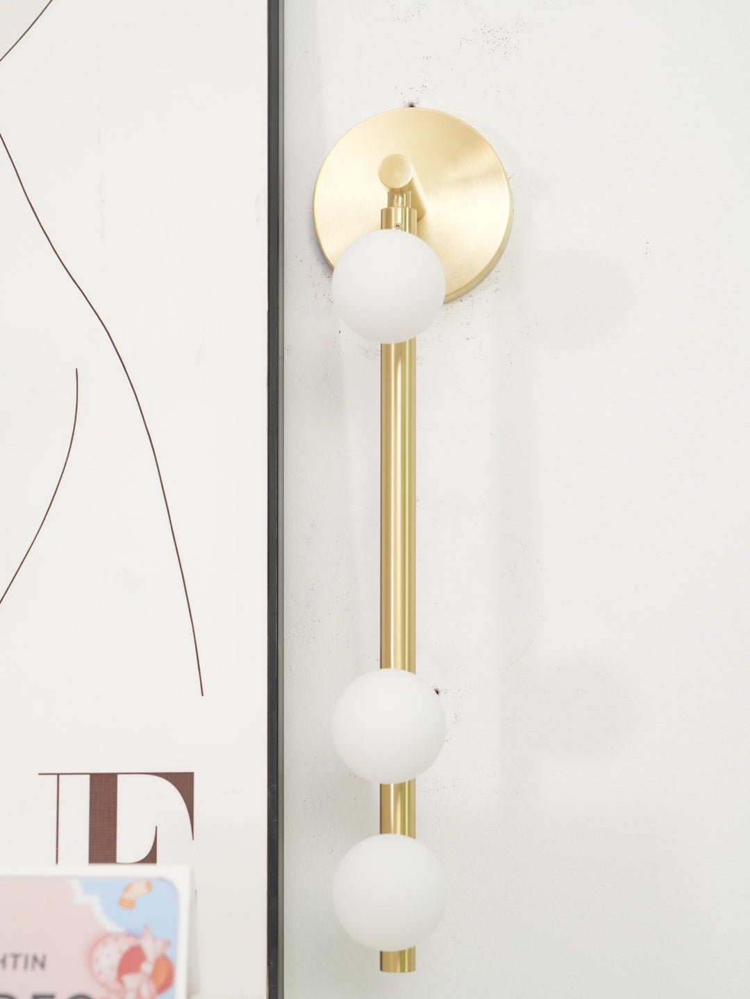Corbin Glass Tube Wall Sconce