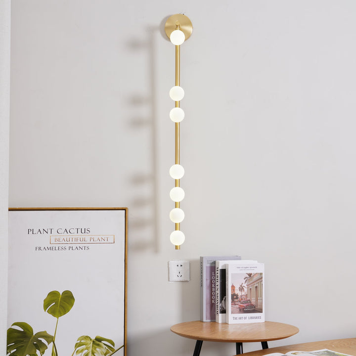Corbin Glass Tube Wall Sconce