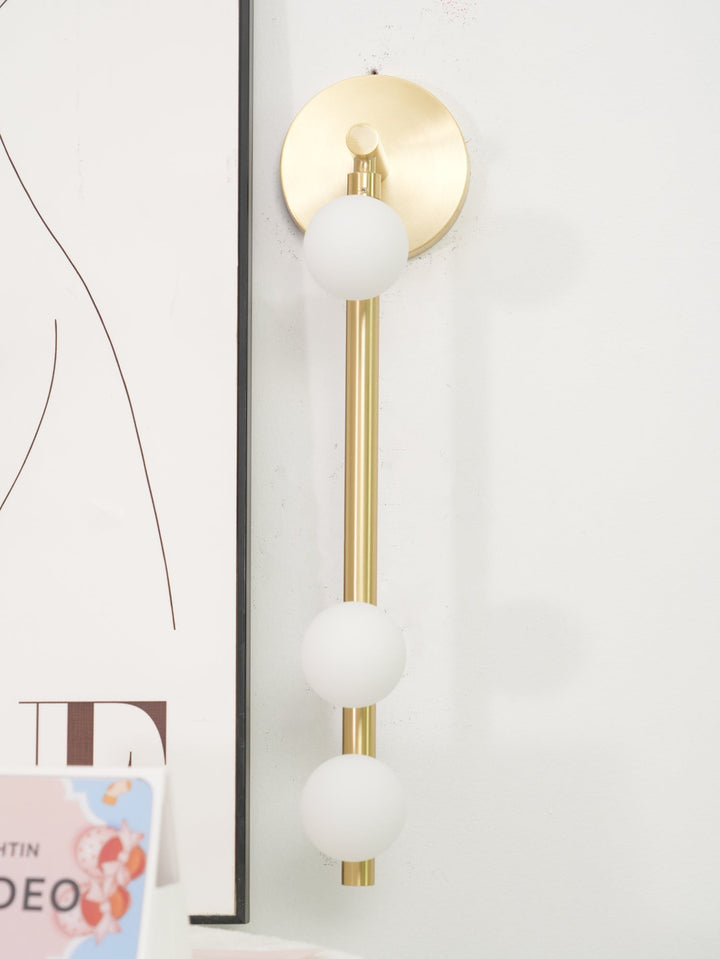 Corbin Glass Tube Wall Sconce