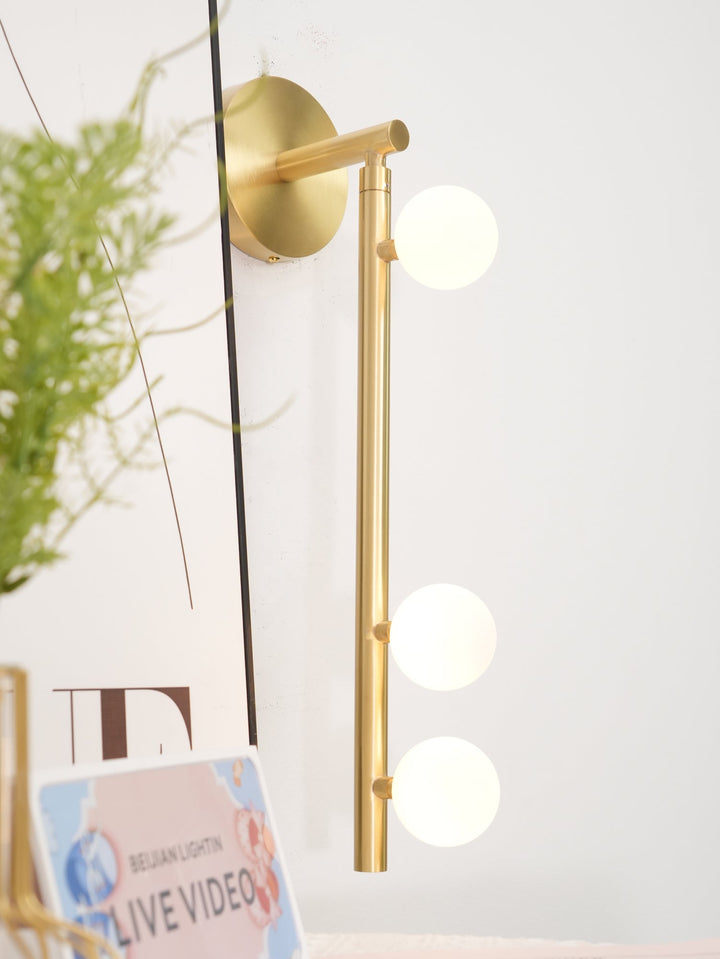 Corbin Glass Tube Wall Sconce