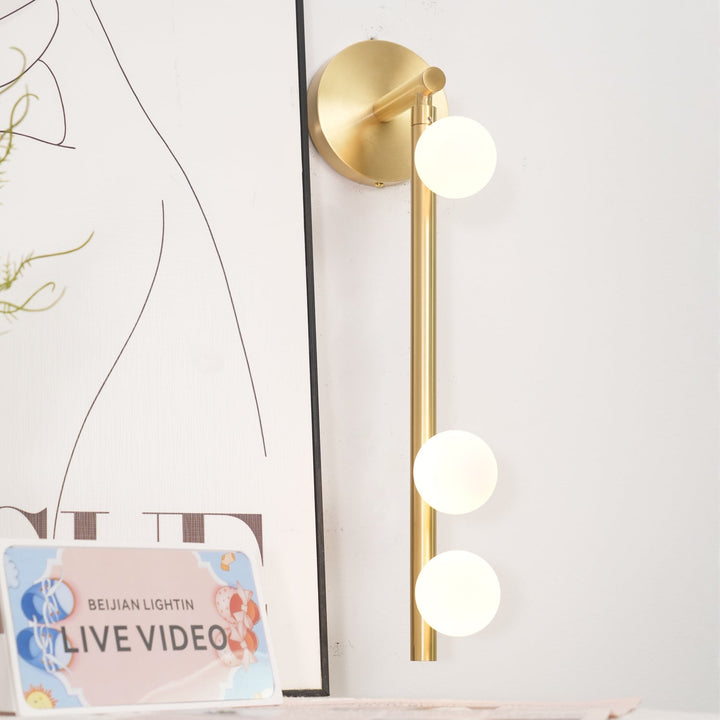 Corbin Glass Tube Wall Sconce
