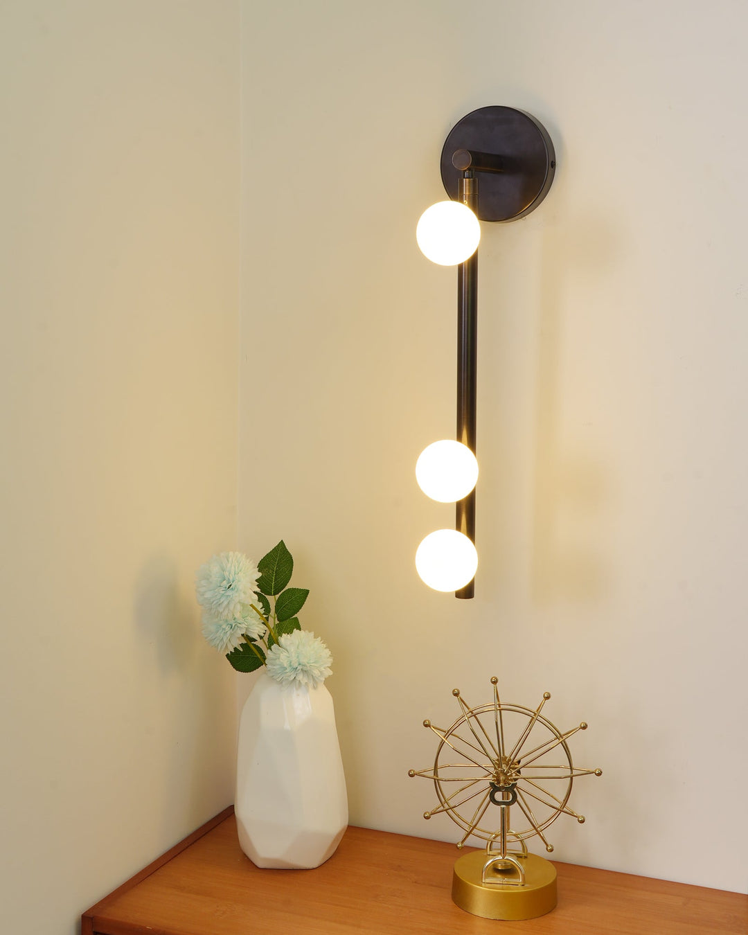 Corbin Glass Tube Wall Sconce