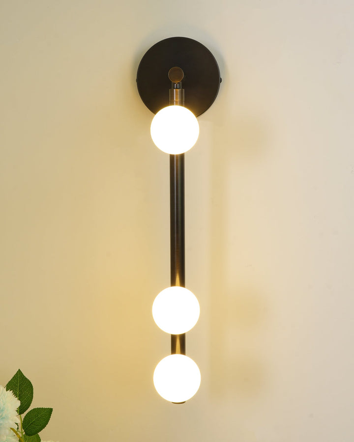 Corbin Glass Tube Wall Sconce