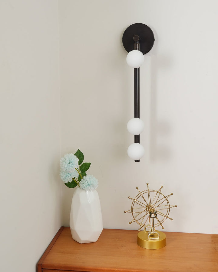 Corbin Glass Tube Wall Sconce