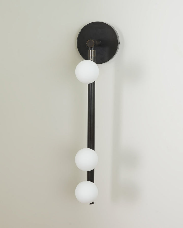 Corbin Glass Tube Wall Sconce