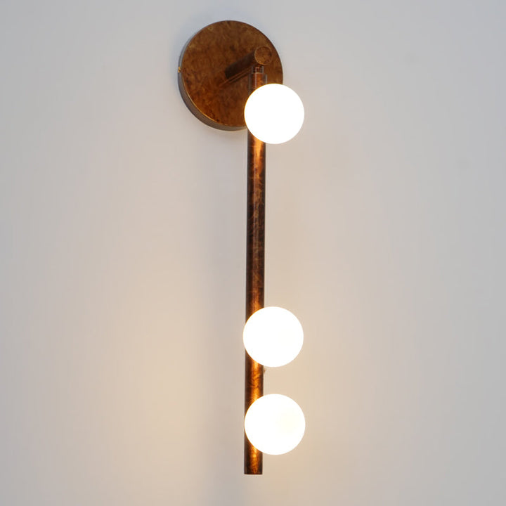 Corbin Glass Tube Wall Sconce