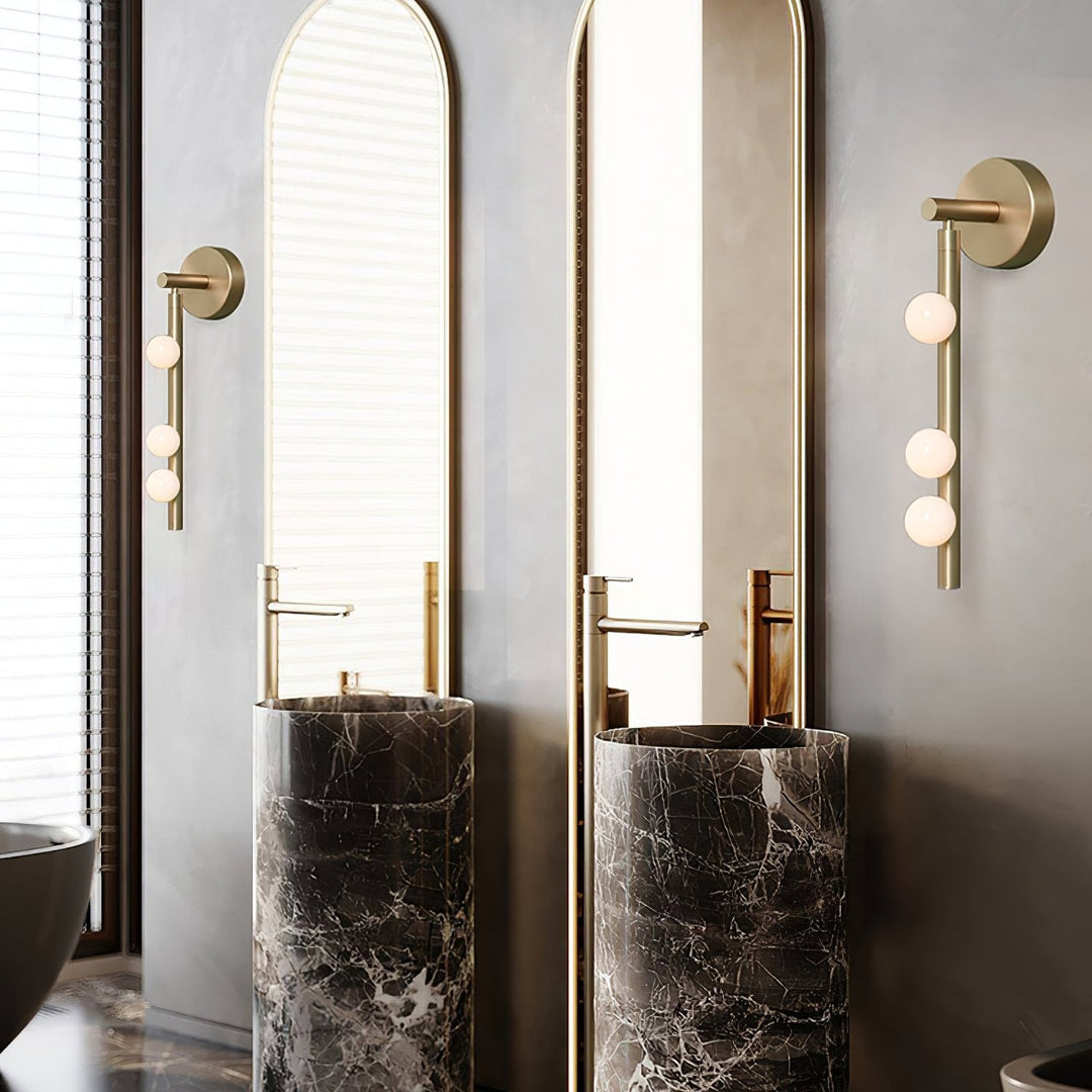 Corbin Glass Tube Wall Sconce