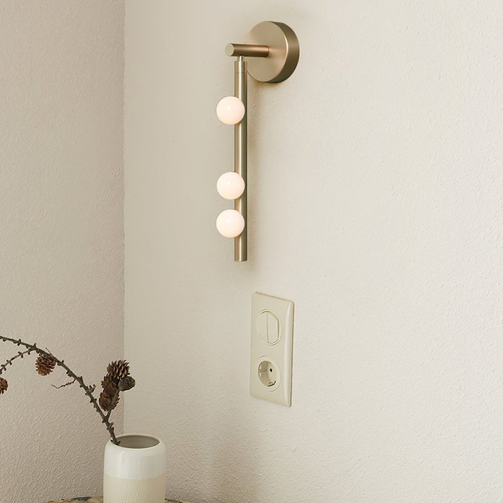Corbin Glass Tube Wall Sconce
