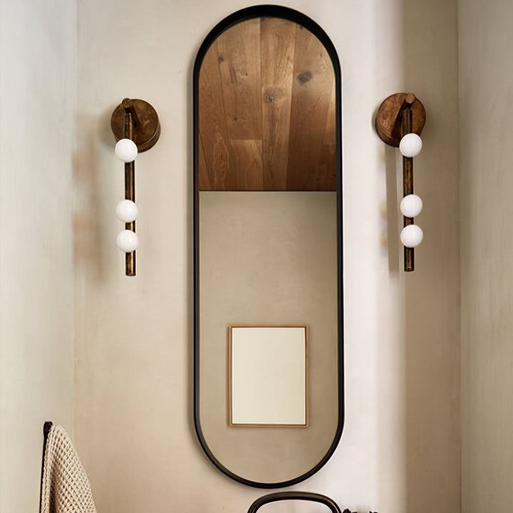 Corbin Glass Tube Wall Sconce