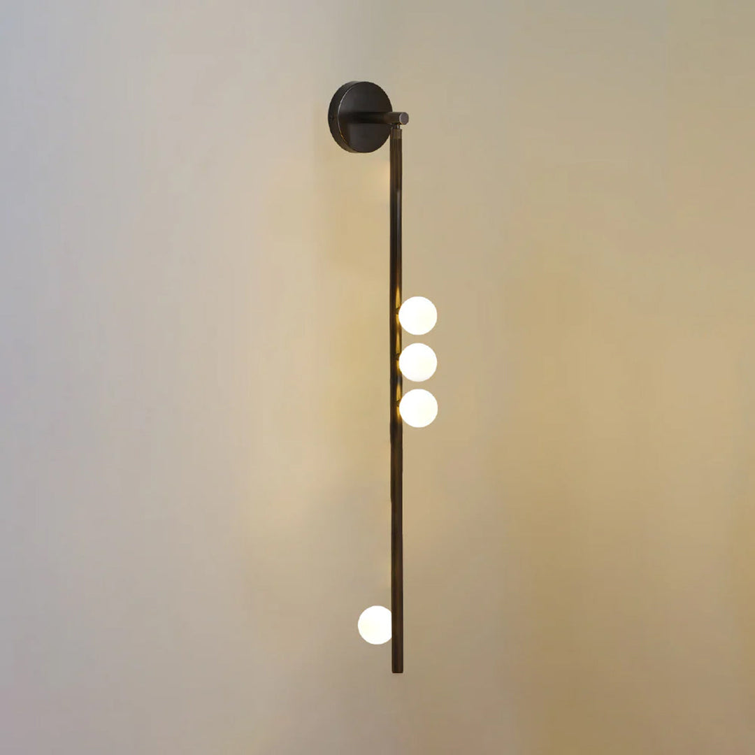 Corbin Glass Tube Wall Sconce