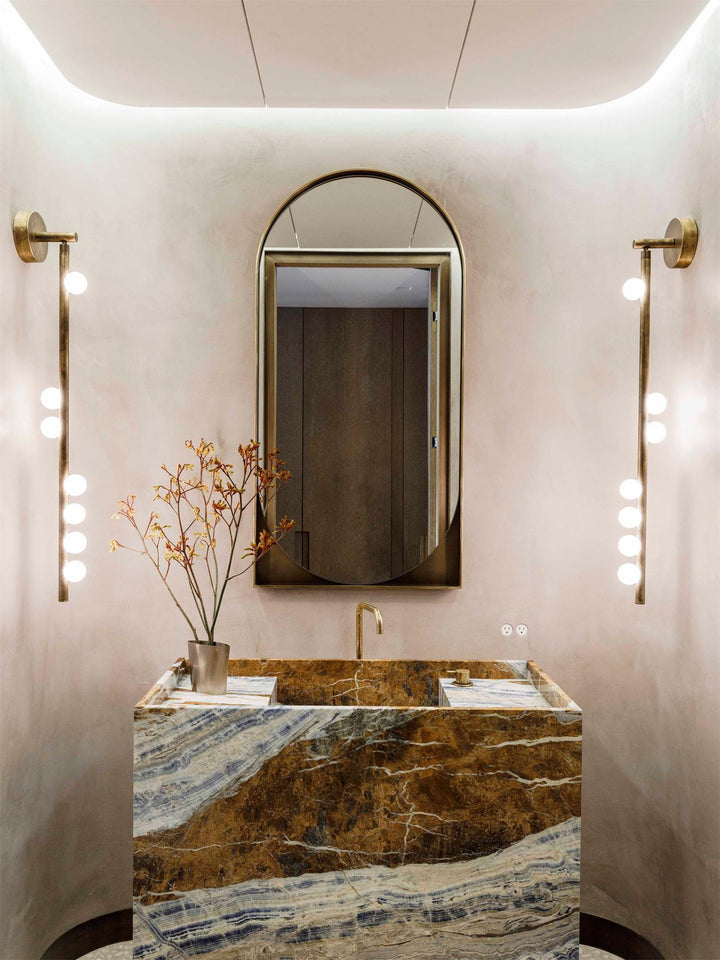 Corbin Glass Tube Wall Sconce