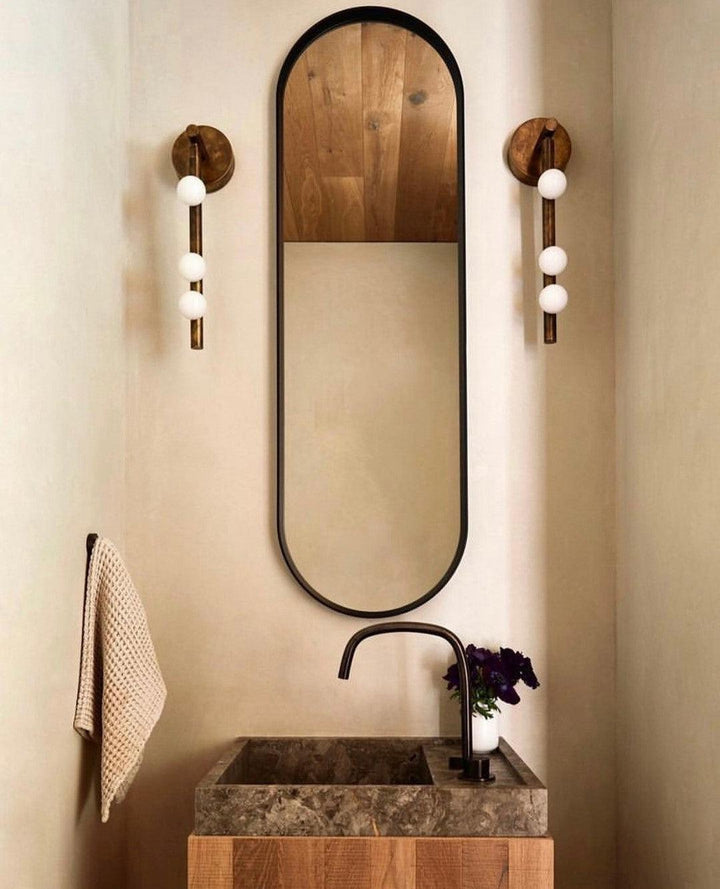 Corbin Glass Tube Wall Sconce