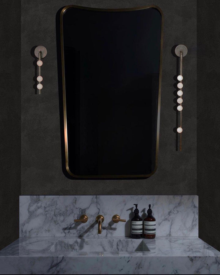 Corbin Glass Tube Wall Sconce