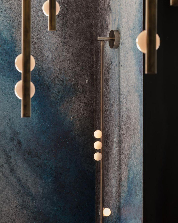 Corbin Glass Tube Wall Sconce