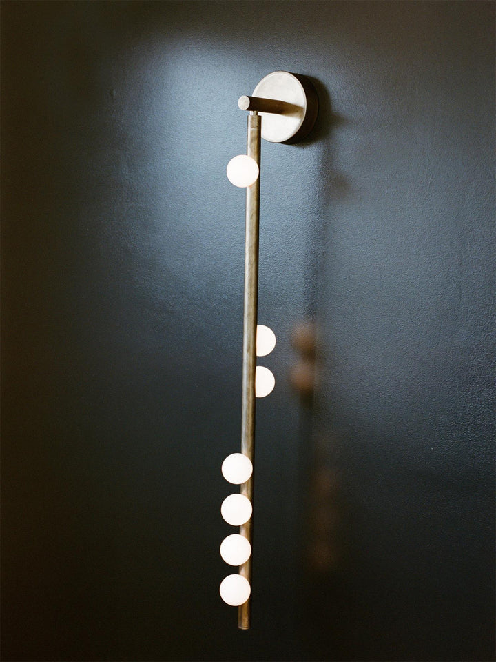 Corbin Glass Tube Wall Sconce