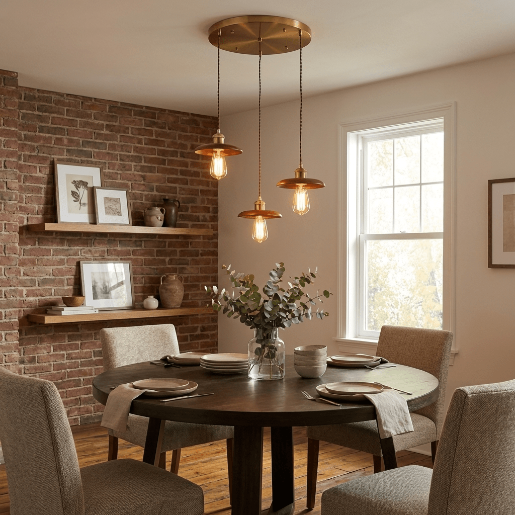 Fenwick Wood Dome Pendant Light
