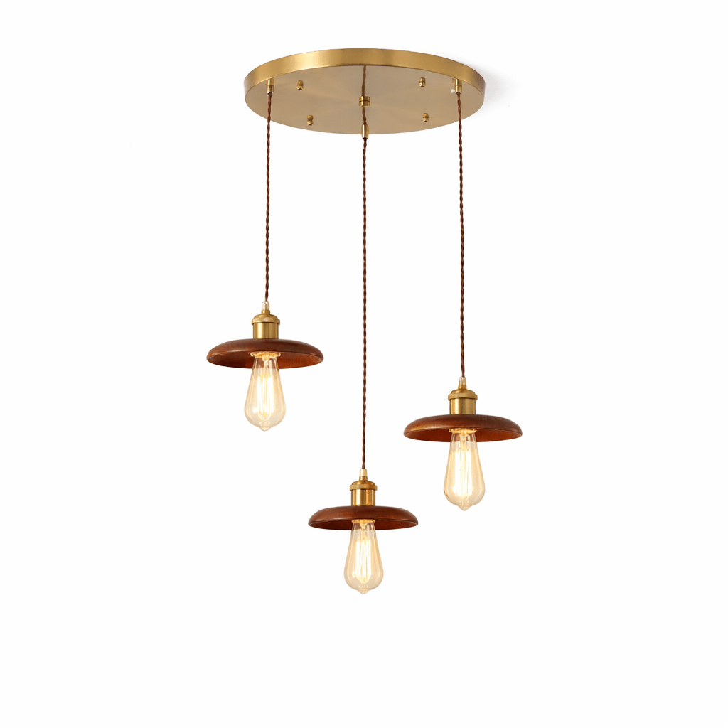 Fenwick Wood Dome Pendant Light