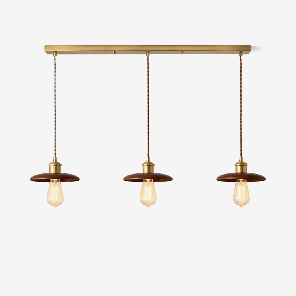 Fenwick Wood Dome Pendant Light