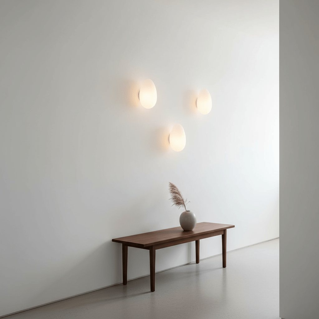 Pebble Glass Wall Sconce