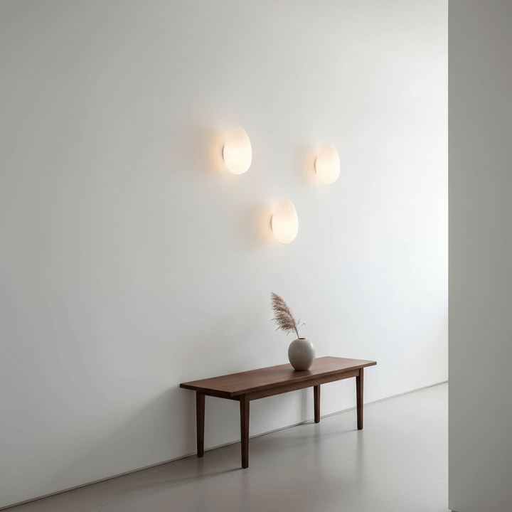 Pebble Glass Wall Sconce