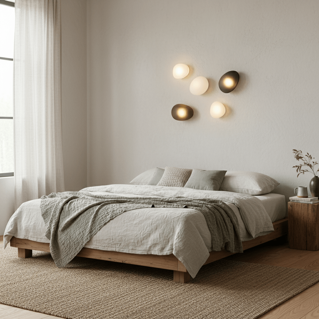 Pebble Glass Wall Sconce