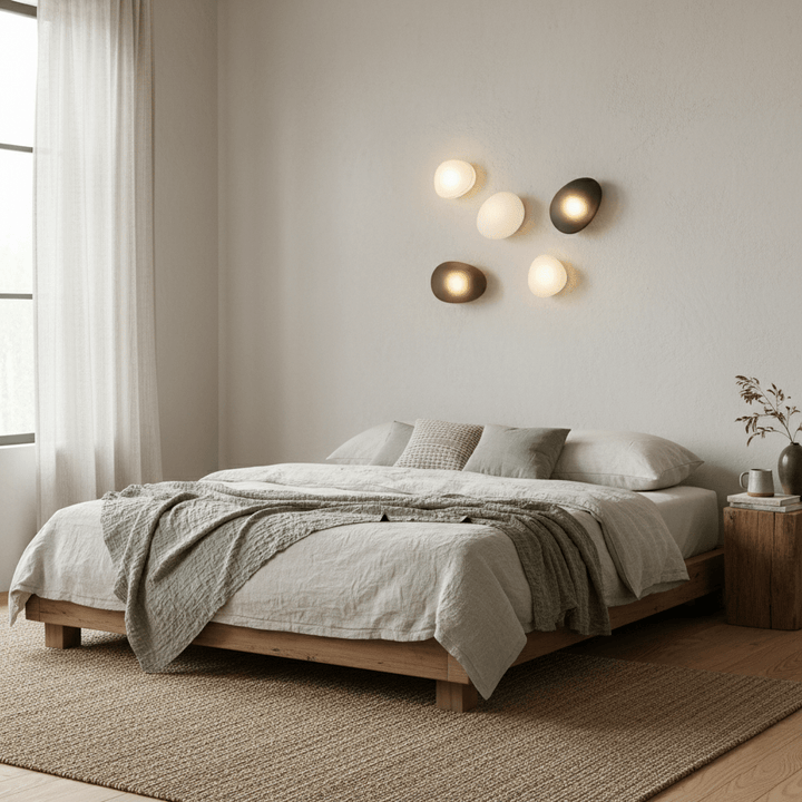 Pebble Glass Wall Sconce