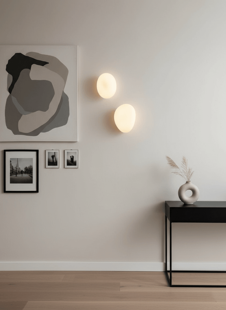 Pebble Glass Wall Sconce