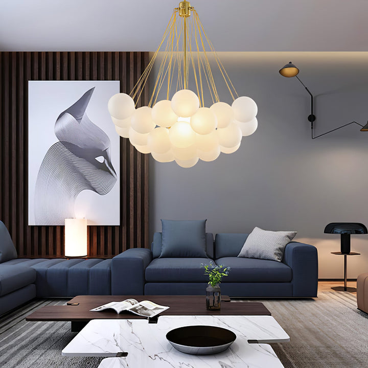 Coronet Glass Chandelier