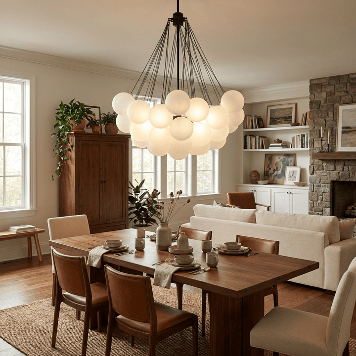 Coronet Glass Chandelier