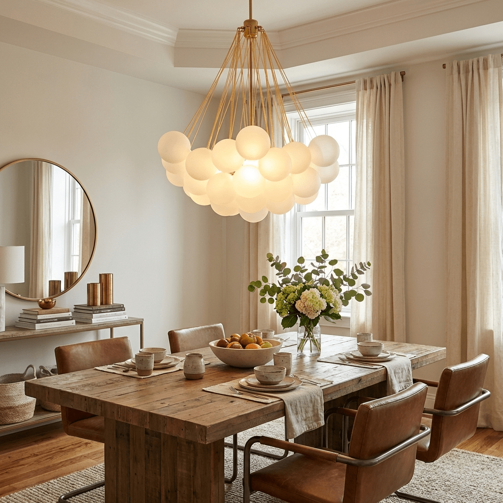 Coronet Glass Chandelier