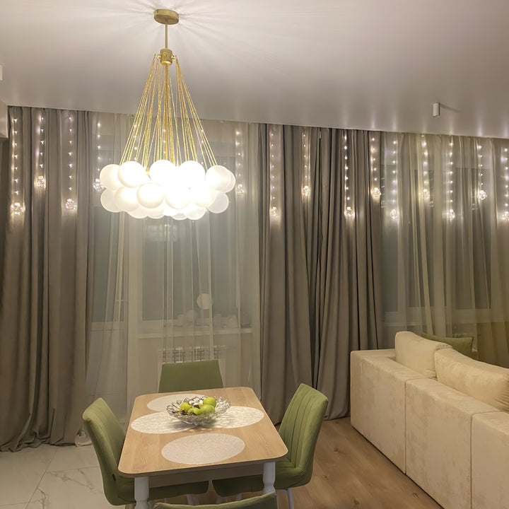 Coronet Glass Chandelier