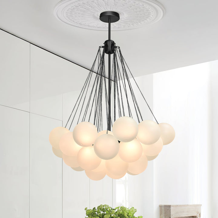 Coronet Glass Chandelier