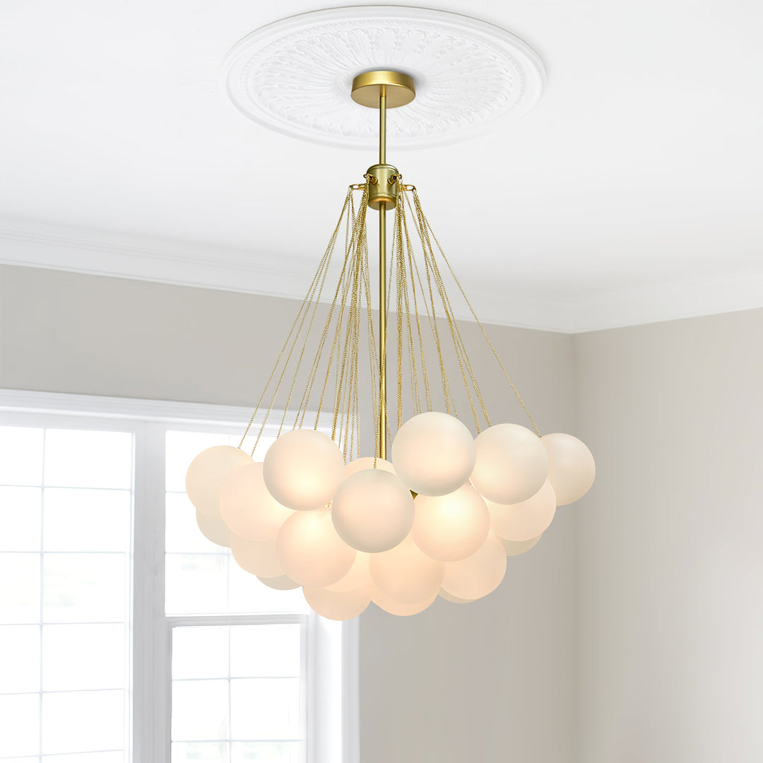 Coronet Glass Chandelier