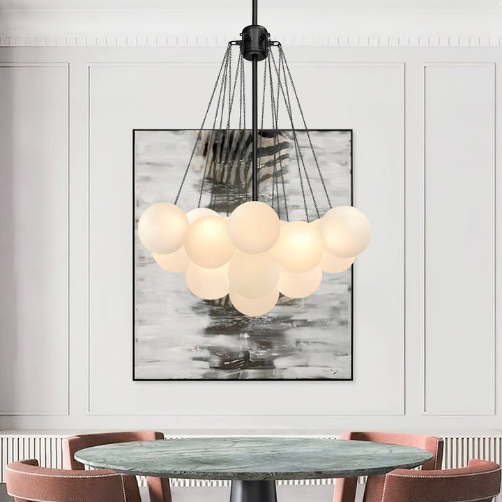 Coronet Glass Chandelier