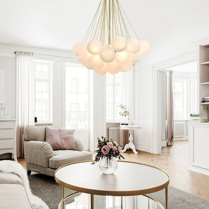 Coronet Glass Chandelier