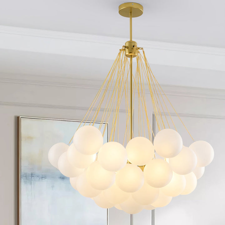 Coronet Glass Chandelier