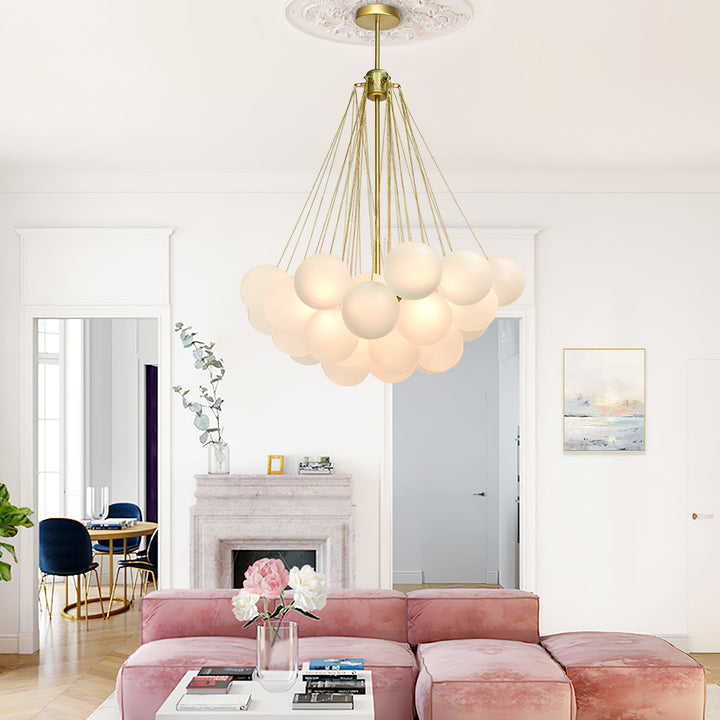 Coronet Glass Chandelier