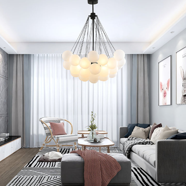 Coronet Glass Chandelier