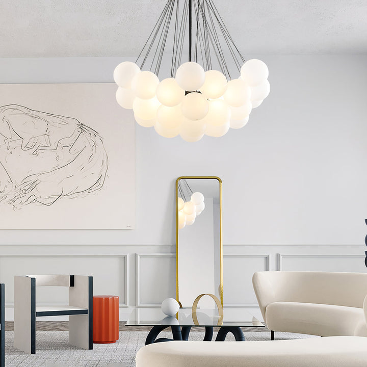 Coronet Glass Chandelier