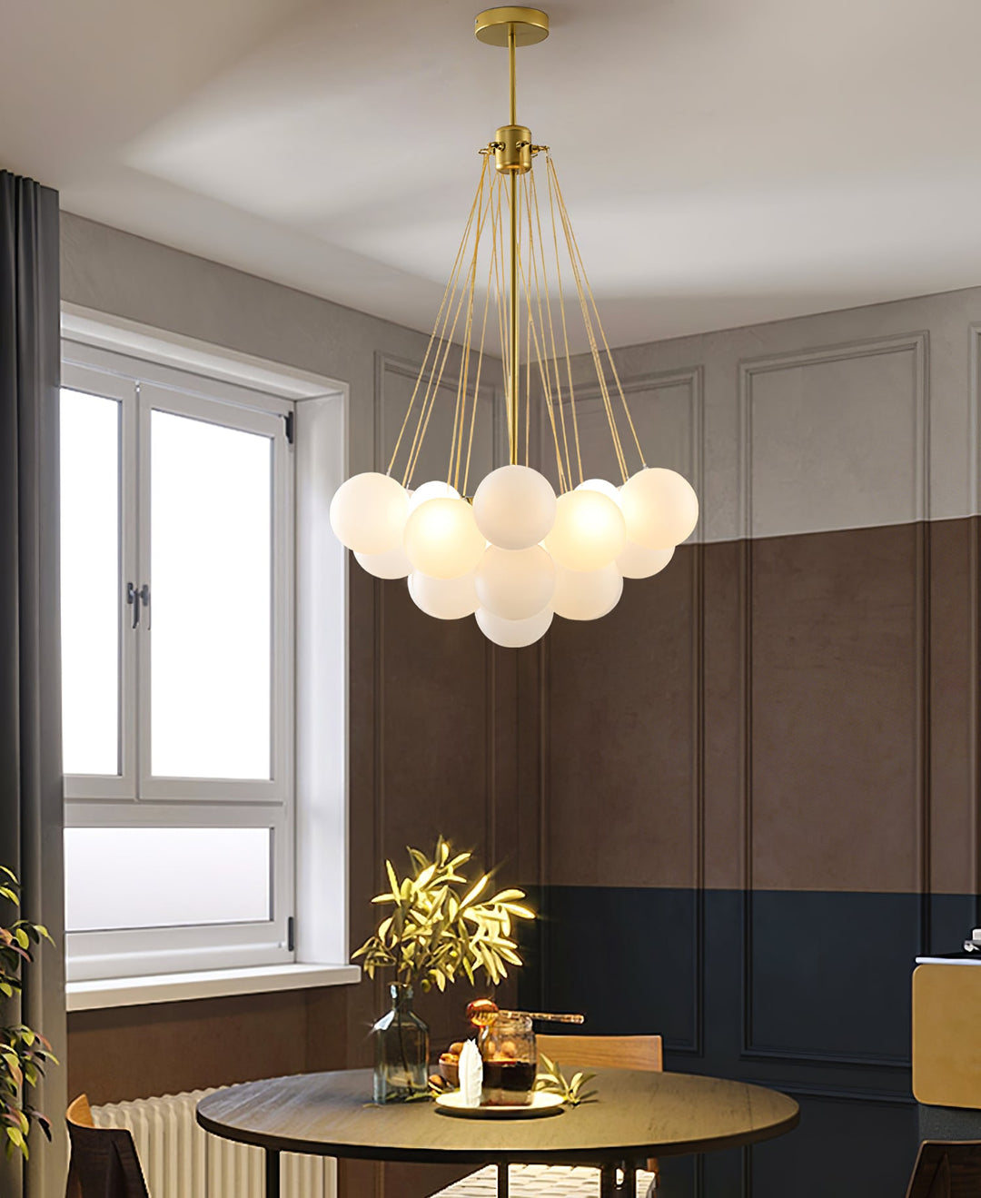 Coronet Glass Chandelier