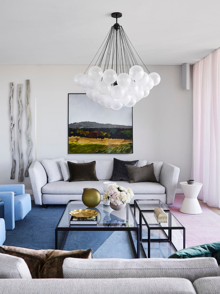 Coronet Glass Chandelier