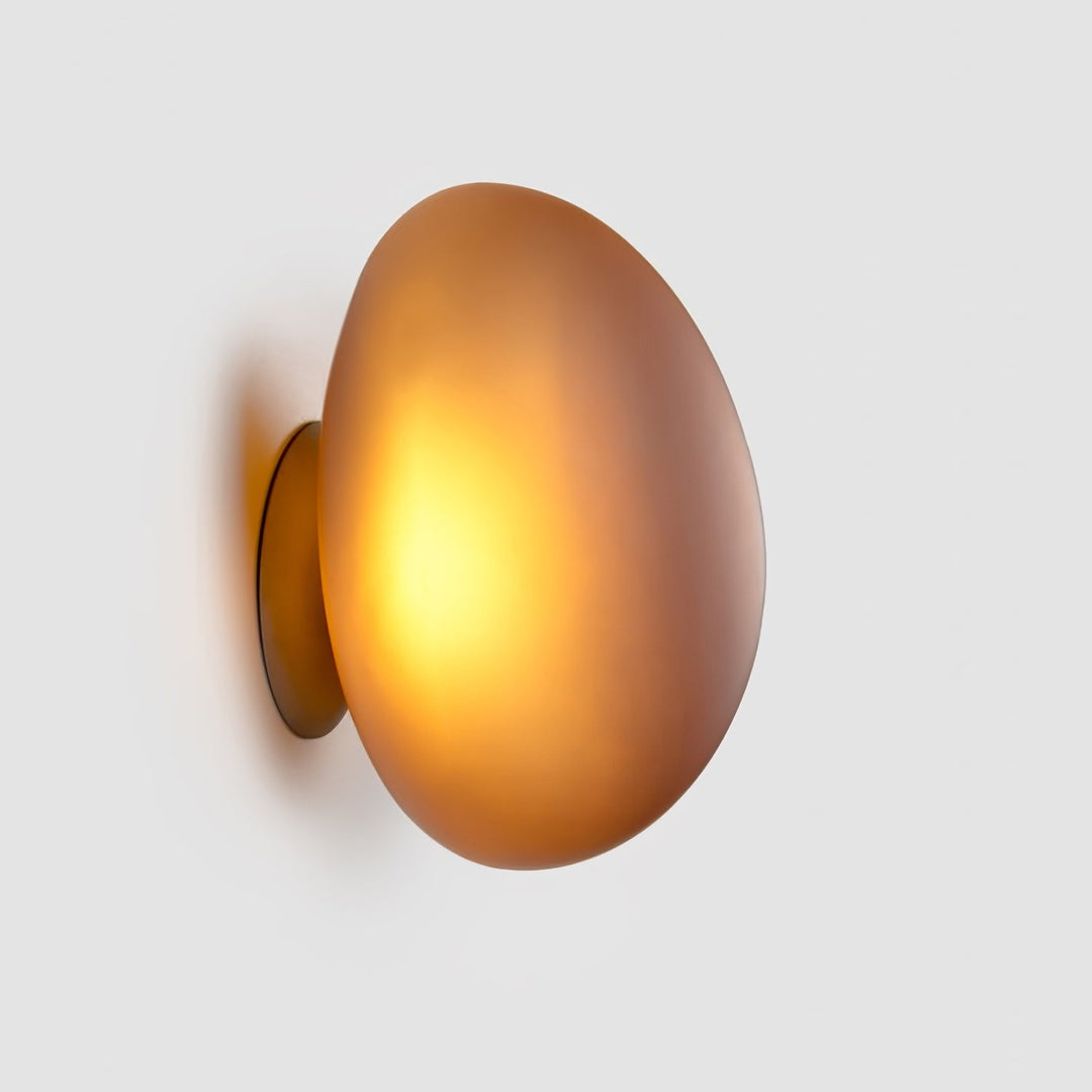 Pebble Glass Wall Sconce