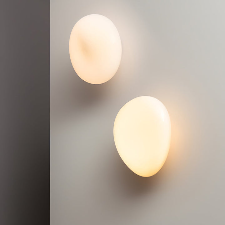 Pebble Glass Wall Sconce